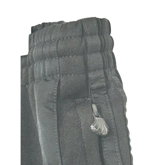 Adidas Men’s Track Pants S Black Trefoil Zip Pockets Triple Stripes Zip Ankle - Picture 12 of 16